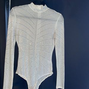 FashionNova bejeweled body suit